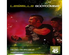 BODYCOMBAT 45 DVD, CD,& Choreo Notes body combat 45